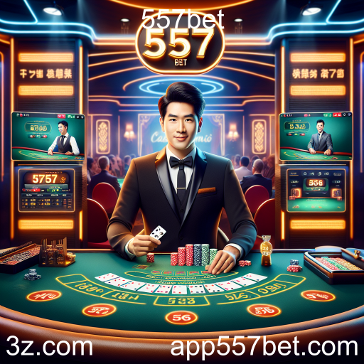 Atração Imersiva: O Cassino Ao Vivo da 557bet